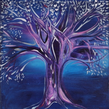 Love Tree - Purple