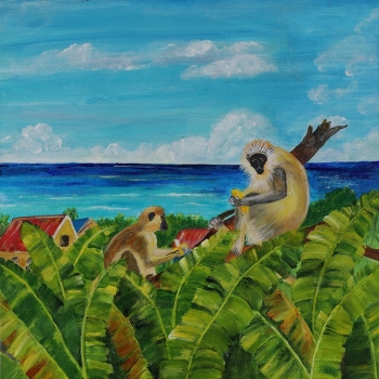 Monkey by the Sea
