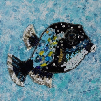 Mosaic of Trunk Fish