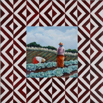 Patterned Cabbage Pickers