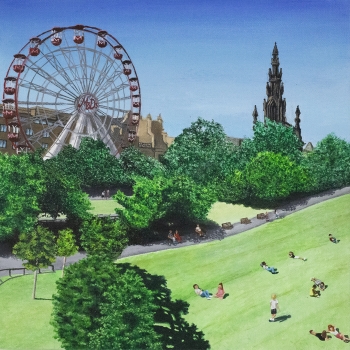 Summertime in Edinburgh