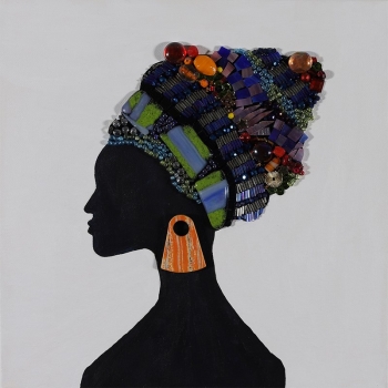 Woman with Head Wrap